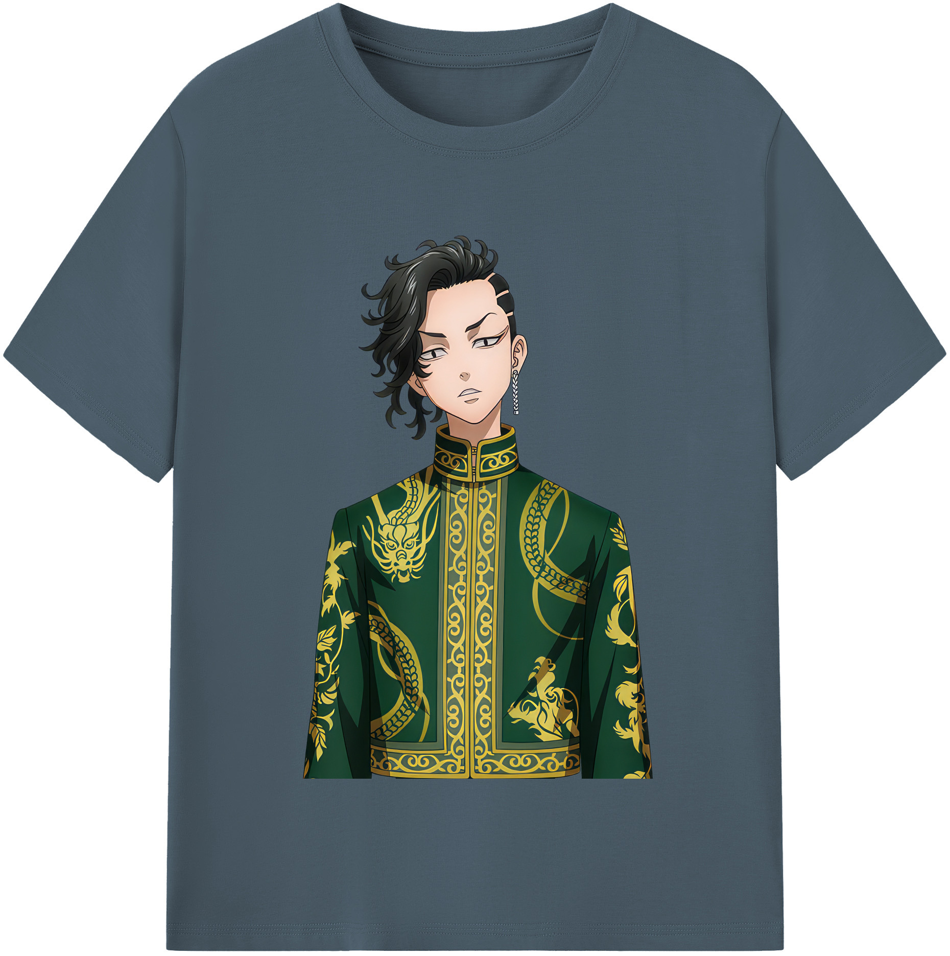 （画像用） 東京リベンジャーズ Tokyo Revengers 綿100％半袖Tシャツ（フロントプリント）